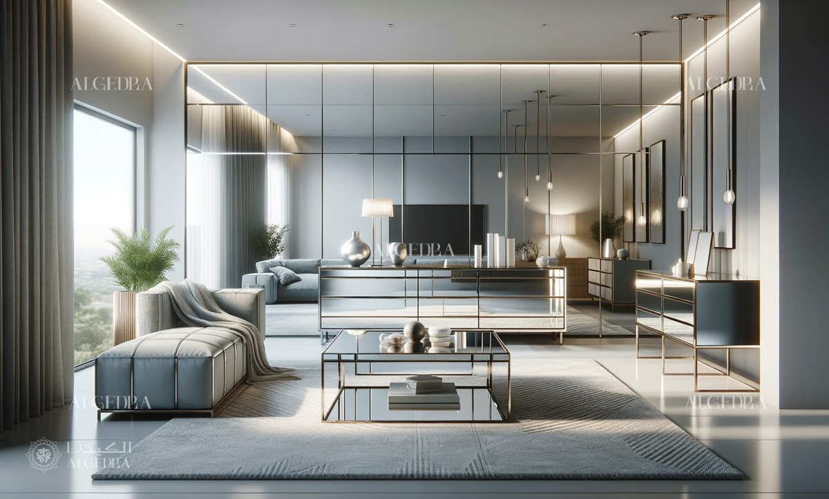 تاثیر آینه بر فضای داخلی منزل