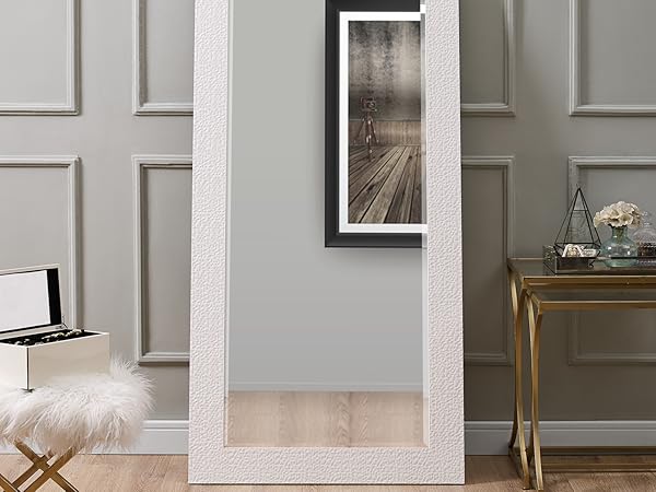 آینه تمام قد در مقابل آینه تمام قد دراور